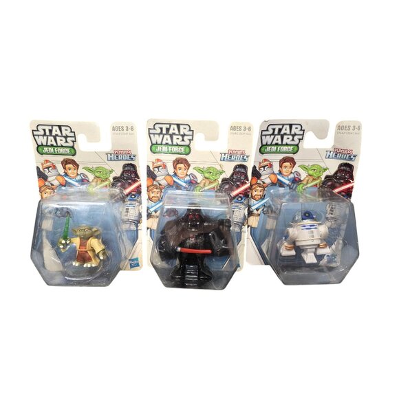 Star Wars Darth Vader, R2-D2 & Yoda New Figure Toy Lot - Picture 1 of 10
